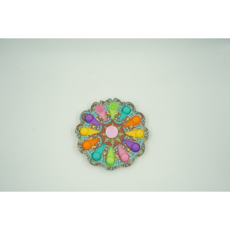 Jucarie Senzoriala Flippy - Simple Dimple, Antistres, Multicolor, model 3