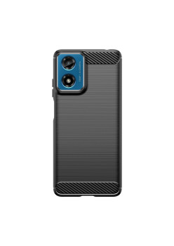 Husa Protectie, Flippy, pentru Motorola Moto G04 5G/ Moto G24 5G, TPU Carbon, Negru