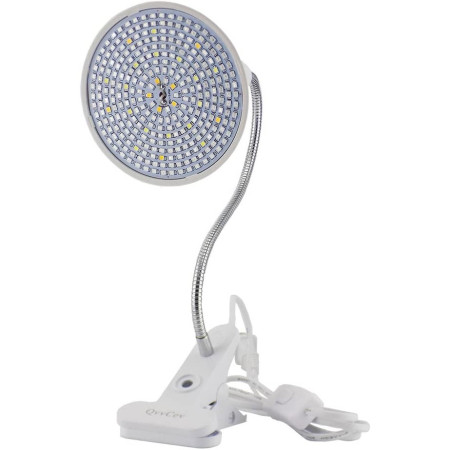 Lampa LED pentru Creșterea Plantelor, 290 LED-uri, 2 Culori, Fără Căldură, Cu Clips, 46x11.5x9.2 cm