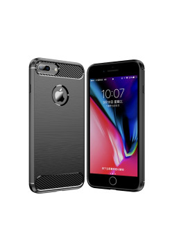 Husa Protectie, Flippy, pentru iPhone 14 Pro Max, TPU Carbon, Negru
