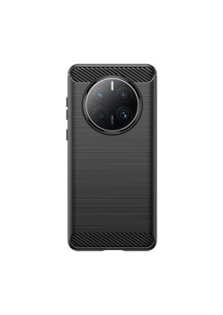 Husa Protectie, Flippy, pentru Huawei Mate 50 Pro, TPU Carbon, Negru