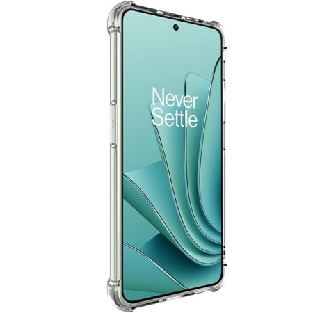 Husa protectie pentru  OnePlus 10 Pro, Flippy, TPU, Antisoc, Protectie colturi, Rezistenta la impact, 1.5 mm, Transparenta