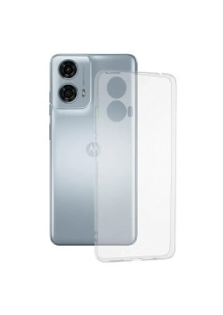 Husa de Protectie, Flippy, pentru Motorola Moto G04, TPU, Antisoc, Rezistenta la Impact, Transparenta