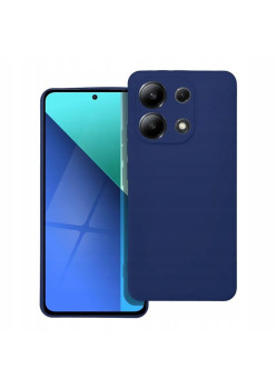 Husa de Protectie, Flippy, pentru Xiaomi Redmi Note 13 5G, Liquid Silicone, cu Microfibra pe Interior, Protectie Antisoc, Compatibil Incarcare Wireless, Albastru