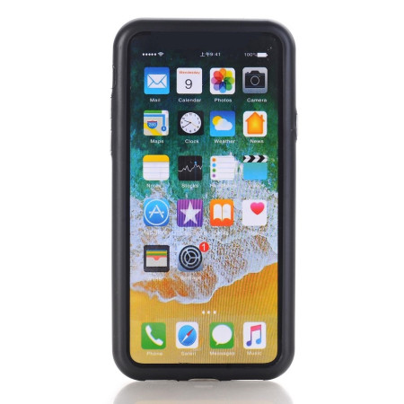 Husa Apple iPhone X Full Silicone Negru
