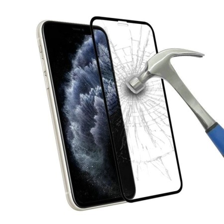 Folie Sticla Securizata Flippy compatibila cu Huawei P30 Pro, Full Glue, Curbata, Negru