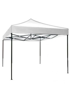 Cort pliabil pentru Evenimente, cadru metalic pentru curte si gradina, 2x3 m, Alb, Flippy