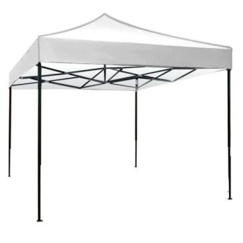 Cort pliabil pentru Evenimente, cadru metalic pentru curte si gradina, 2x3 m, Alb, Flippy