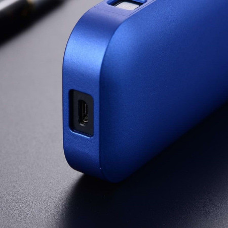 Husa Flippy pentru IQOS 2.4 Plus, Capac de Protectie, Anti Soc si Zgarieturi, Full Body, din Plastic, 11.5 x 5 x 2.3 cm, Albastru