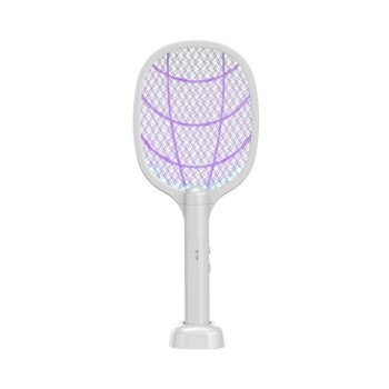 Lampa Electrica Impotriva Tantarilor, Flippy, 43x18x7.5 cm, Cablu USB Inclus, Alb