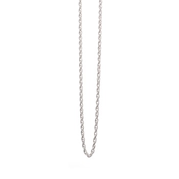 Lantisor din Argint 925, model impletit, 52 cm