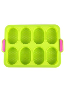 Forme Ovale pentru Prajituri, Flippy, Verde