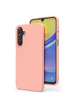 Husa de Protectie Matte TPU, Flippy, pentru Samsung Galaxy A55 5G, Protectie Camera, Antisoc, Antizgariere, Antialunecare, Acoperire Completa, Roz