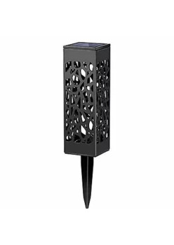 Lampa solara LED Flippy, tip felinar, pentru gradina, inaltime 28.5 cm, putere 0.2W, 1.2V, 600mAh, alb cald