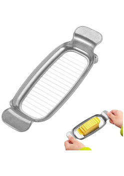 Feliator de Alimente, Flippy, pentru Branza, Unt, Oua, din Aluminiu, 19.5 x 6.5 x 2 cm, Argintiu