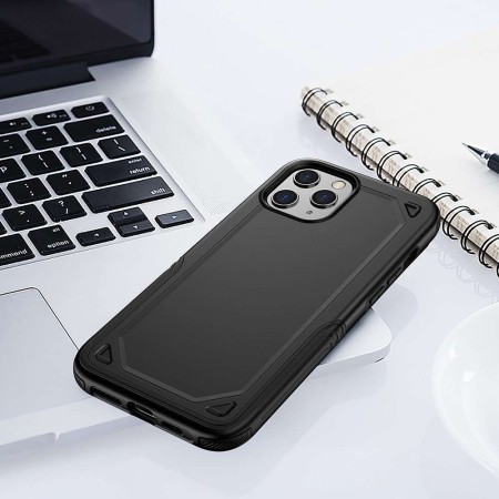 Husa Flippy Apple iPhone 11 Pro Max Defender Model 2, Negru