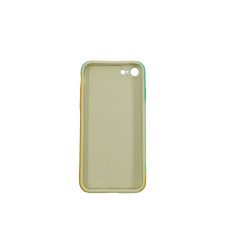 Husa protectie Flippy compatibila cu Apple iPhone 12 Pro Max Tpu Ombre, Verde/Portocaliu