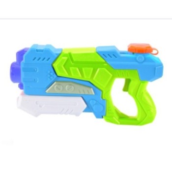 Pistol cu Apa Copii/Adulti, 6ani+, Rezervor, Verde/Albastru, 550ML