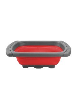 Coș cu filtru de fructe și legume de uz casnic coș de spălat bucătărie-rosu