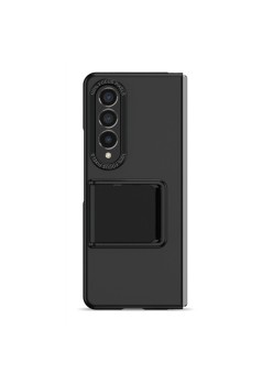 Husa de protectie Flippy, Pliere Tridimensionala, Multifunctionala, PC, pentru Samsung Galaxy Z Fold 4 5G, Negru