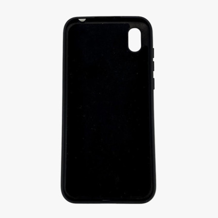 Husa protectie compatibila cu Huawei Y5 2019 Liquid Silicone Case Negru