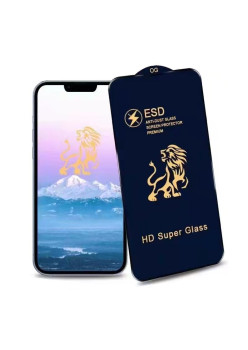Folie Sticla Securizata, Flippy, compatibila cu Samsung Galaxy A15/A15 5G, Sticla ESD, Super HD Glass, Anti-static, Margini Negre, Transparent