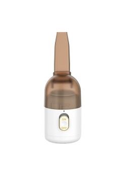 Aspirator Portabil Auto, Flippy, pentru Casa si Masina, 2in1, 16.3x6 cm, Alb