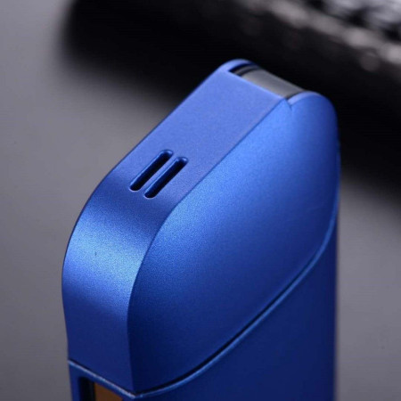 Husa Flippy pentru IQOS 2.4 Plus, Capac de Protectie, Anti Soc si Zgarieturi, Full Body, din Plastic, 11.5 x 5 x 2.3 cm, Albastru