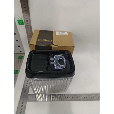 Container Borcan pentru Alimente, Flippy, din Plastic, 1.5l, Transparent, Model Abstract