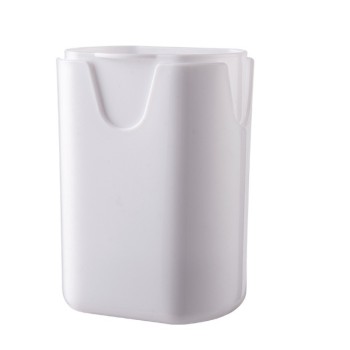 Feliator de Fructe si Legume, Flippy, Multifunctional, Taietor Manual, Inox, Plastic, pentru Bucatarie, Vertical, 13x9x8 cm, Alb
