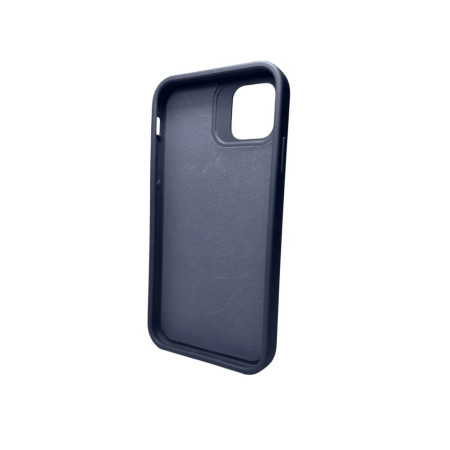 Husa Apple iPhone 15 Pro Max, Flippy, din Silicon Lichid, Interior din Microfibra, Lentile Fosforescente de Protectie Camera, Anti Amprenta, Rezistenta la Socuri, Albastru Marin