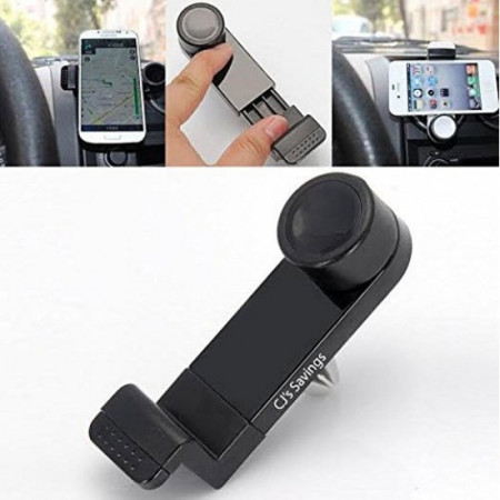 Suport auto pentru telefon BK003 Flippy, Negru