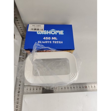 Cutie de Depozitare Alimente, Flippy, 0,45 L,  cu capac, Alba