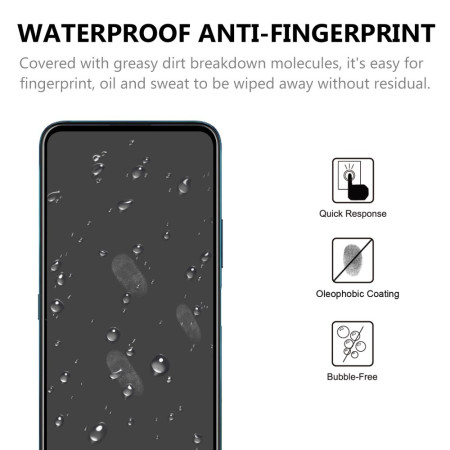 Folie Sticla Flippy® compatibila cu Xiaomi Redmi Note 9 Pro 111D Negru