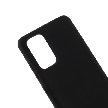 Husa protectie compatibila cu Samsung S20 Plus Liquid Silicone Case Negru