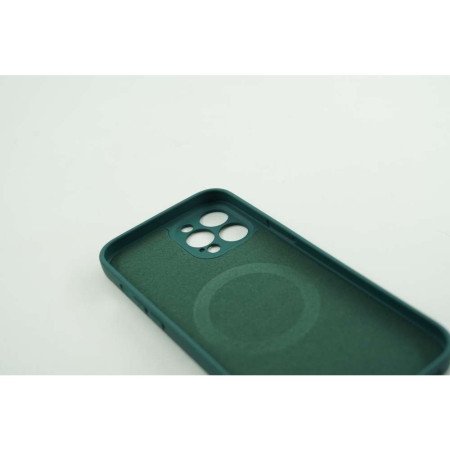 Husa protectie Flippy compatibila cu Apple iPhone 12 Pro Mag Safe Silicone Verde