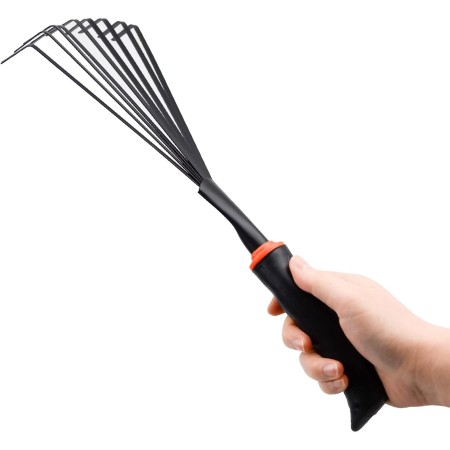 Set 9 Unelte Grădină, pentru Plantare și Îngrijire, PVC Rezistent, Compact, 25x14.5 cm, Negru