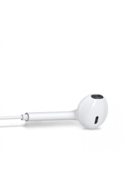 Casti Audio cu Microfon si cu Port Lightning WUW-R32 compatibile iPhone, Alb