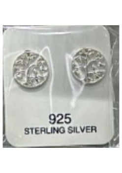 Cercei din Argint 925, Copacel in Cerc, Jolie Silver