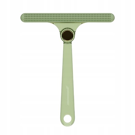 Perie de Indepartare a Scamelor, Flippy, pentru Haine si Par de Animale, cu Doua Fete, Manual, Multifunctional, 12x14.5 cm, Accesoriu pentru Casa, Verde