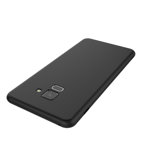Husa Samsung Galaxy A8 2018 Luxury Case Negru