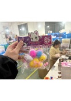 Jucarie Antistres Squishy, Flippy, cu Revenire Lenta, Model Cat Paw, 12.5x10.5 cm, 220g, Ambalaj Transparent, Model 4, Multicolor