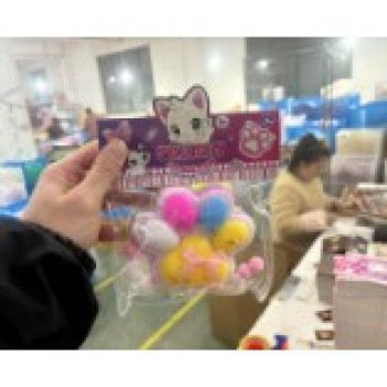 Jucarie Antistres Squishy, Flippy, cu Revenire Lenta, Model Cat Paw, 12.5x10.5 cm, 220g, Ambalaj Transparent, Model 4, Multicolor