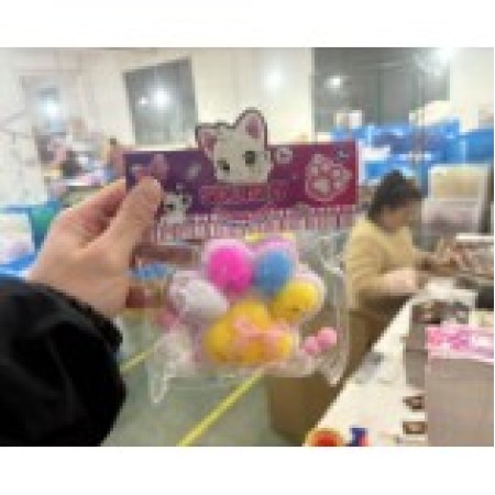 Jucarie Antistres Squishy, Flippy, cu Revenire Lenta, Model Cat Paw, 12.5x10.5 cm, 220g, Ambalaj Transparent, Model 4, Multicolor