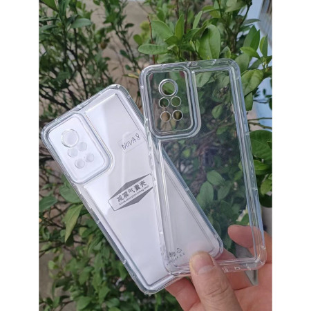 Husa de protectie Flippy, Airbag Shock Absorption, TPU, pentru Apple iPhone 11 , Transparent