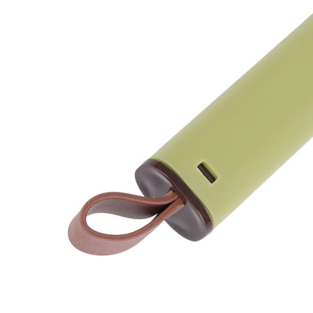Mini Mop, Flippy, Pentru Uz Casnic, Sistem Autostoarcere, Portabil, Mop cu Burete, Rotire 180°,15 x 27.5 cm, Verde