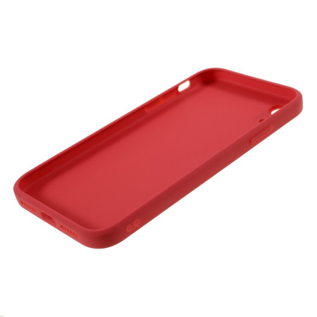 Husa protectie compatibila cu Apple iPhone XR Liquid Silicone Case Rosu