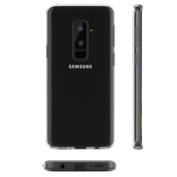 Husa Flippy compatibila cu Samsung A8 2018 0.3 mm Tpu Transparent