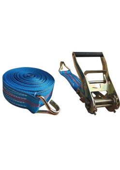 Chinga Ancorare cu Clichet, Flippy, 10 m Lungime, 5 cm Latime, Albastru