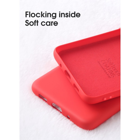Husa protectie compatibila cu Samsung S20 Plus Liquid Silicone Case Negru